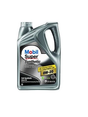 MOBIL SUPER 0W-20 FULL SYNTHETIC ENGINE OIL- 5L