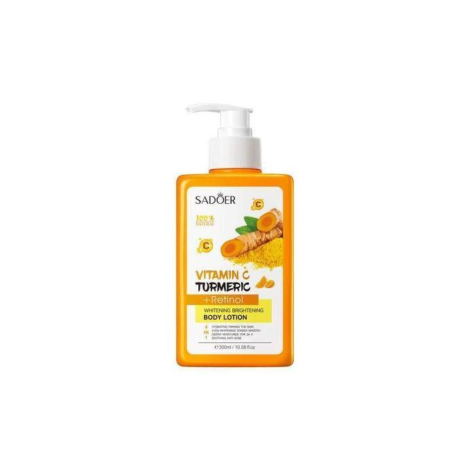 Sadoer Vitamin C Turmeric Retinol Body Lotion 300ML