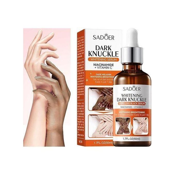 SADOER Dark Knuckle Whitening Serum with Niacinamide + Vitamin C
