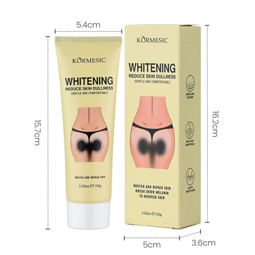 KORMESIC Whitening Cream – Reduce Skin Dullness (Underarms, Bikini, Knees) 100g