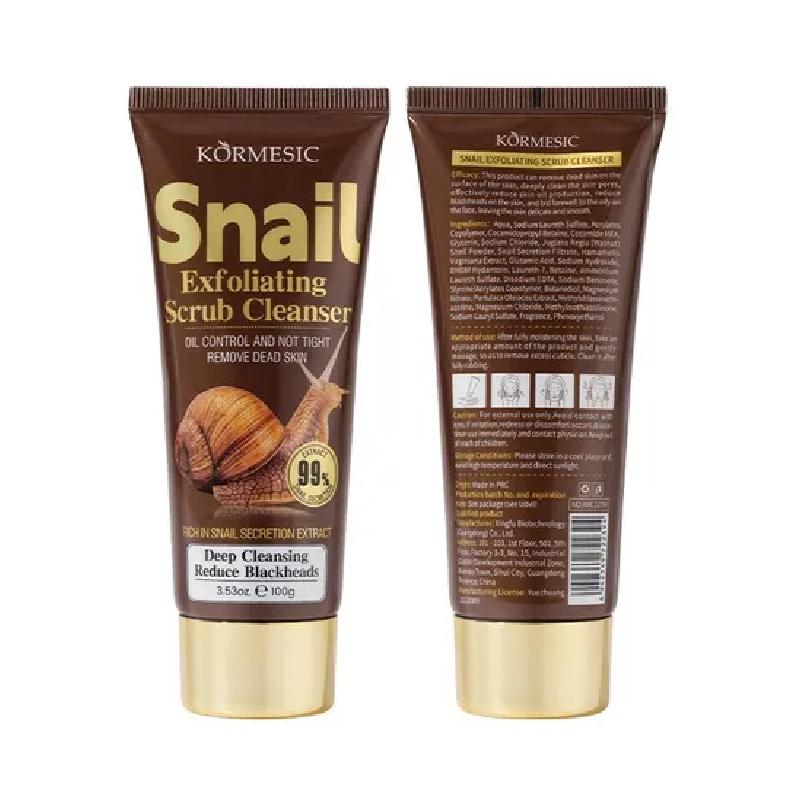 Kormesic Snail Exfoliating Scrub Cleanser