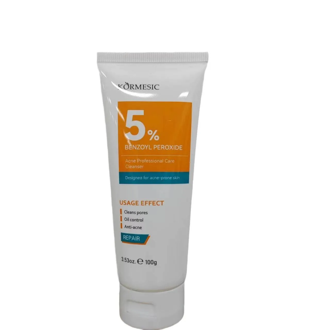 KORMESIC 5% Benzoyl Peroxide Acne Cleanser – 100g
