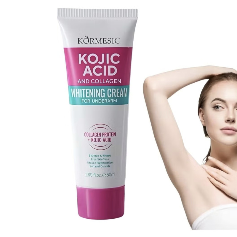 Kormesic Kojic Acid & Collagen Whitening Cream for Underarm – 50ml