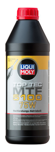LIQUI MOLY TOP TEC MTF 5100 75W GEAR OIL-1L