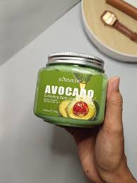 SADOER Avocado Exfoliating Bath Salt Body Scrub – 350G