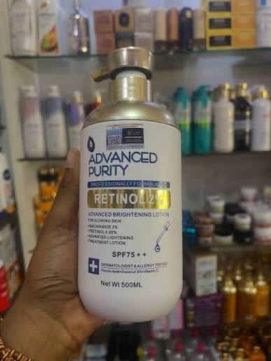 Advanced Purity Retinol 2% Advanced Brightening Lotion SPF 75++ – 500ml