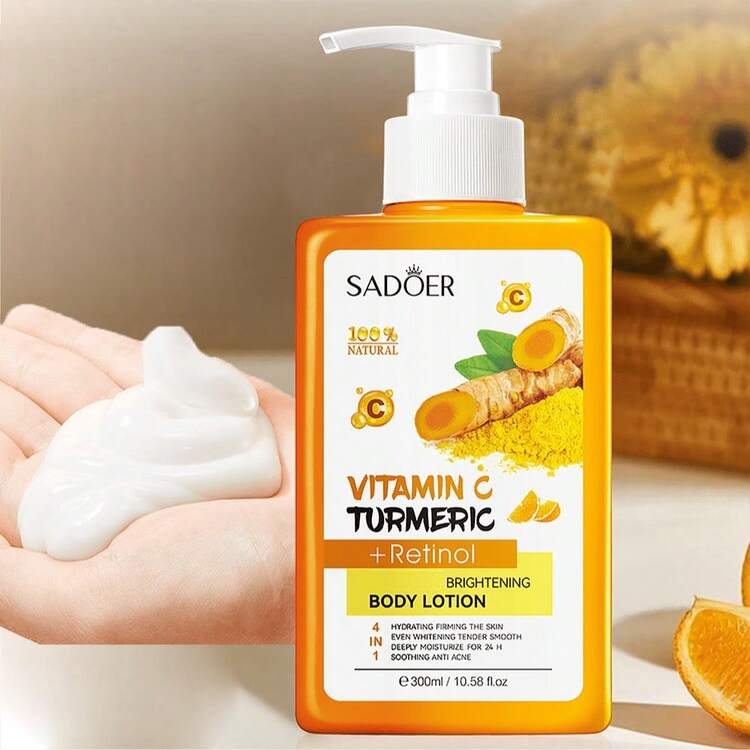 Sadoer Vitamin C Turmeric Retinol Body Lotion 300ML