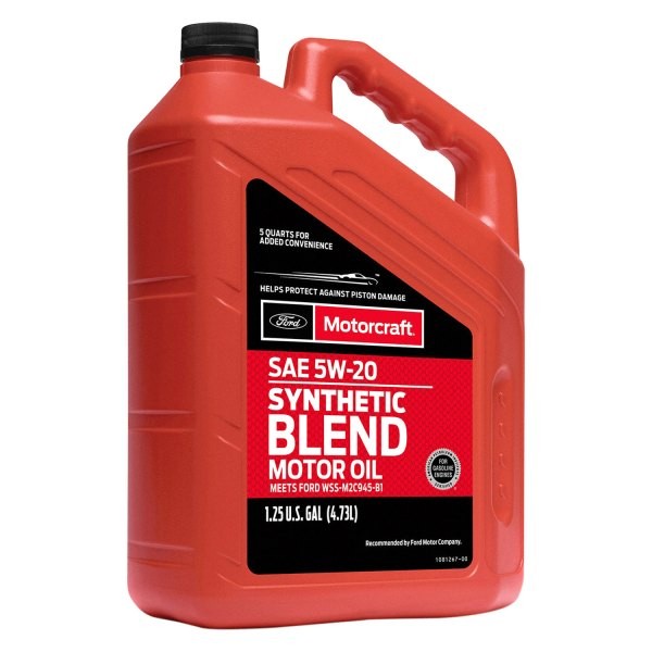 MOTORCRAFT 5W-20 SYNTHETIC BLEND ENGINE OIL- 5L