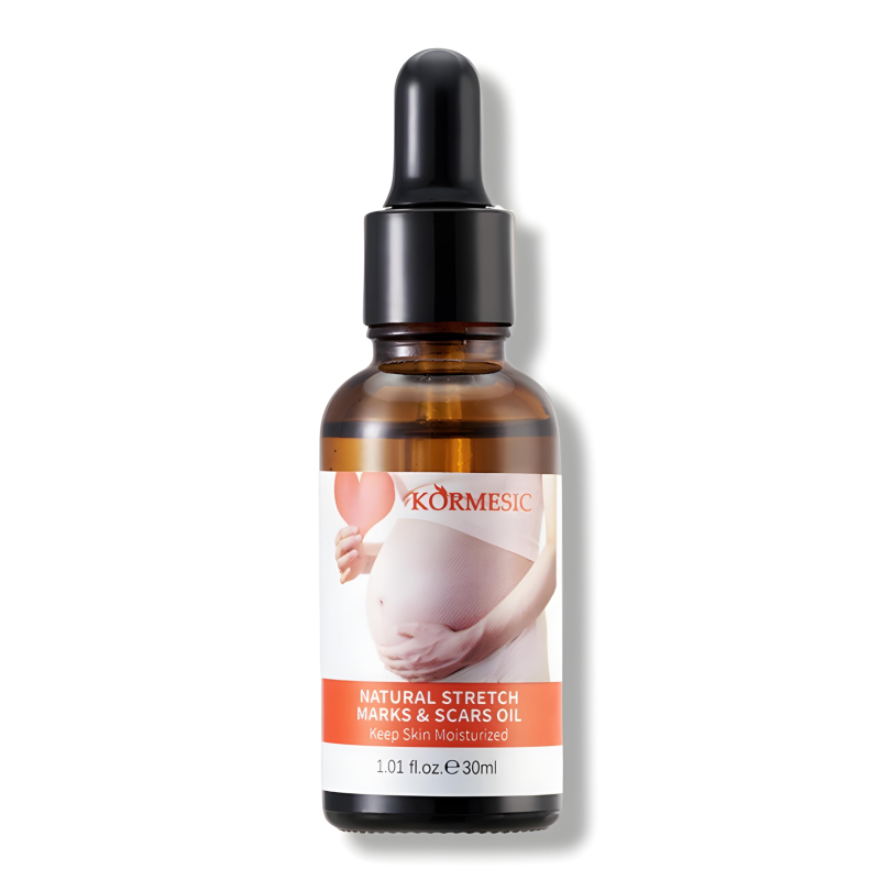 Kormesic Natural Stretch Marks & Scars Oil with Jojoba Oil & Snail Secretion Filtrate