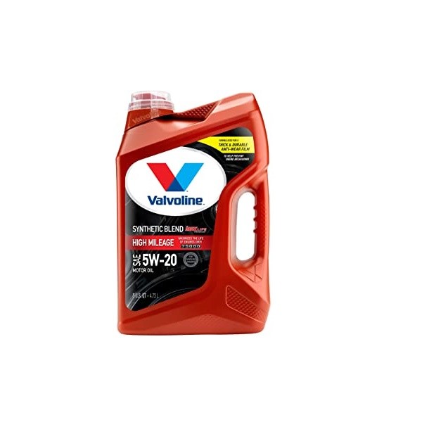 MAXLIFE HIGH MILEAGE 5W-20 SYNTHETIC BLEND ENGINE OIL- 5L